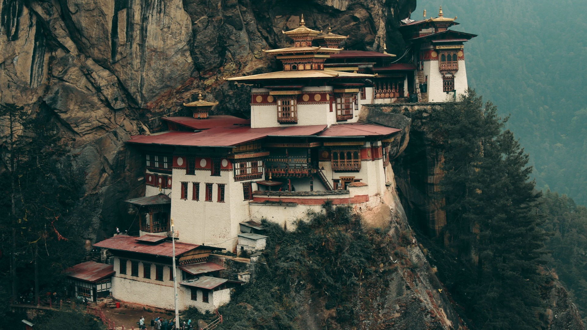 Tiger's Nest Kloster in Bhutan
